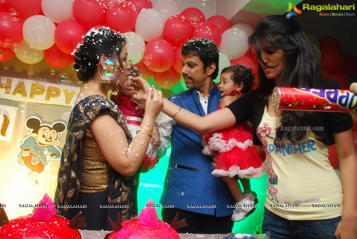 Sanvi and Sanchi Birthday Bash 2014