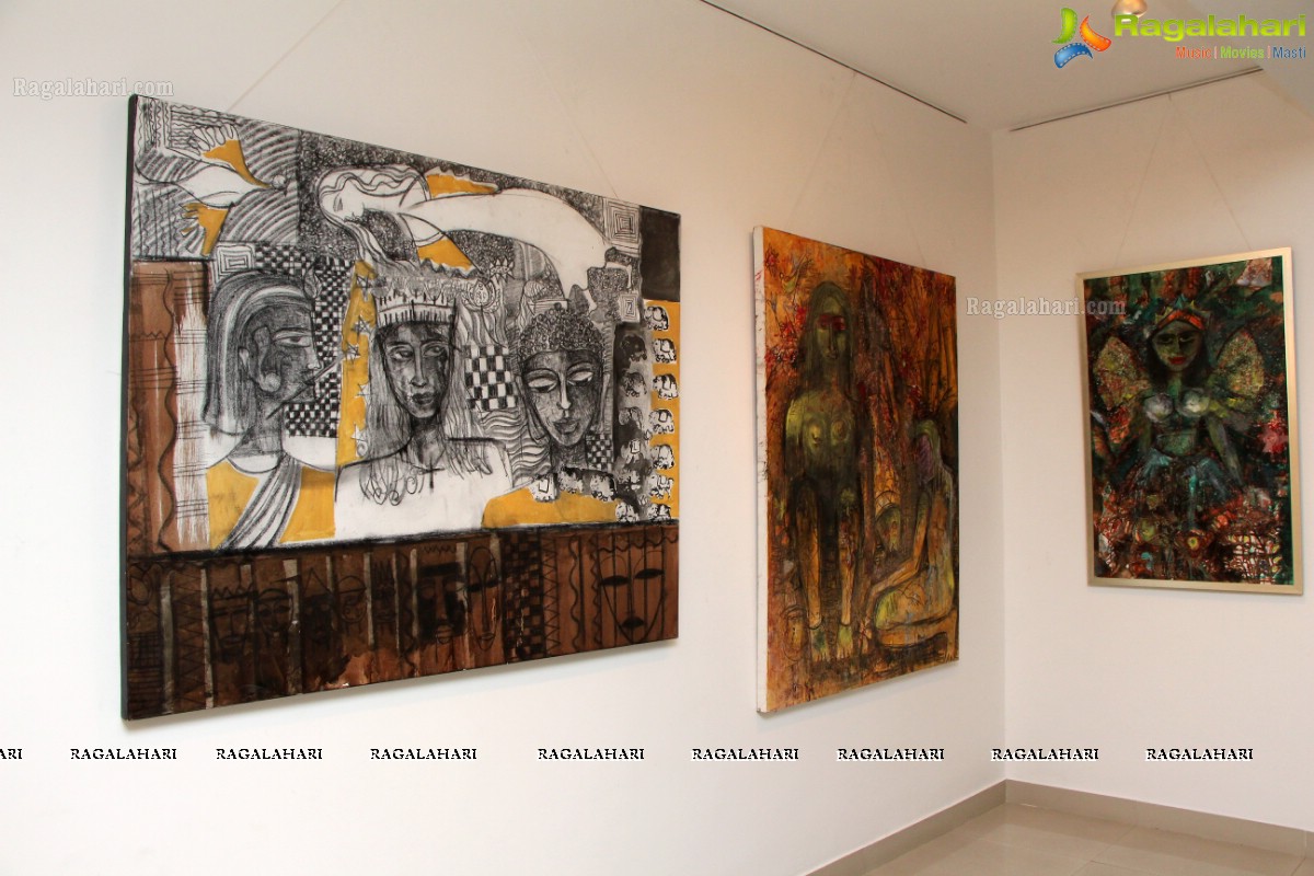 Chandana Khan Solo Art Exhibition at Gallery Space, Hyderabad