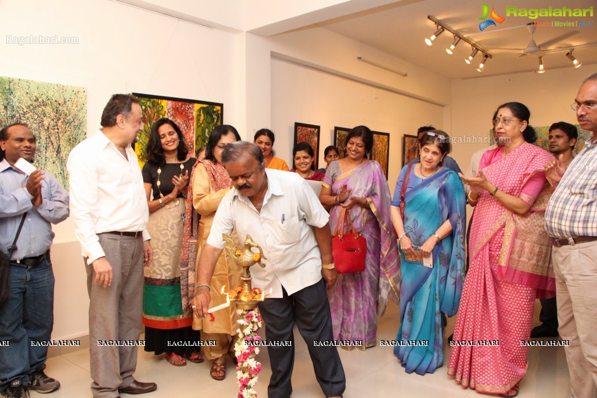 Chandana Khan Solo Art Exhibition at Gallery Space, Hyderabad