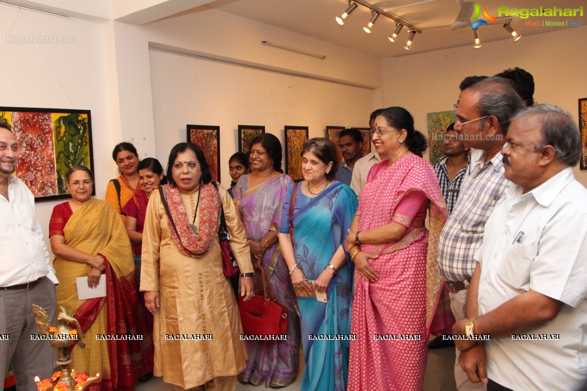 Chandana Khan Solo Art Exhibition at Gallery Space, Hyderabad