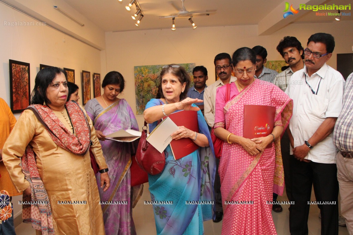 Chandana Khan Solo Art Exhibition at Gallery Space, Hyderabad