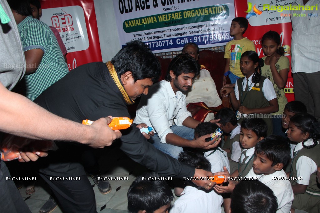 Hero Aadi at Spread A Smile 2014 - Event by Red FM Hyderabad