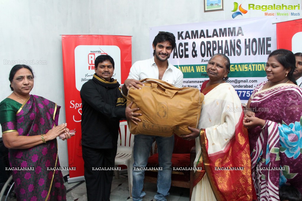 Hero Aadi at Spread A Smile 2014 - Event by Red FM Hyderabad