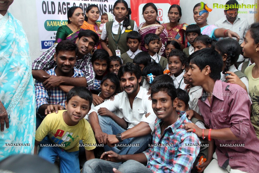 Hero Aadi at Spread A Smile 2014 - Event by Red FM Hyderabad