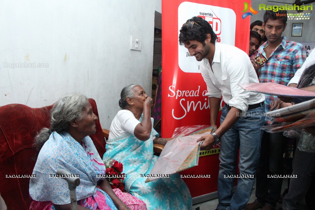 Hero Aadi at Spread A Smile 2014 - Event by Red FM Hyderabad