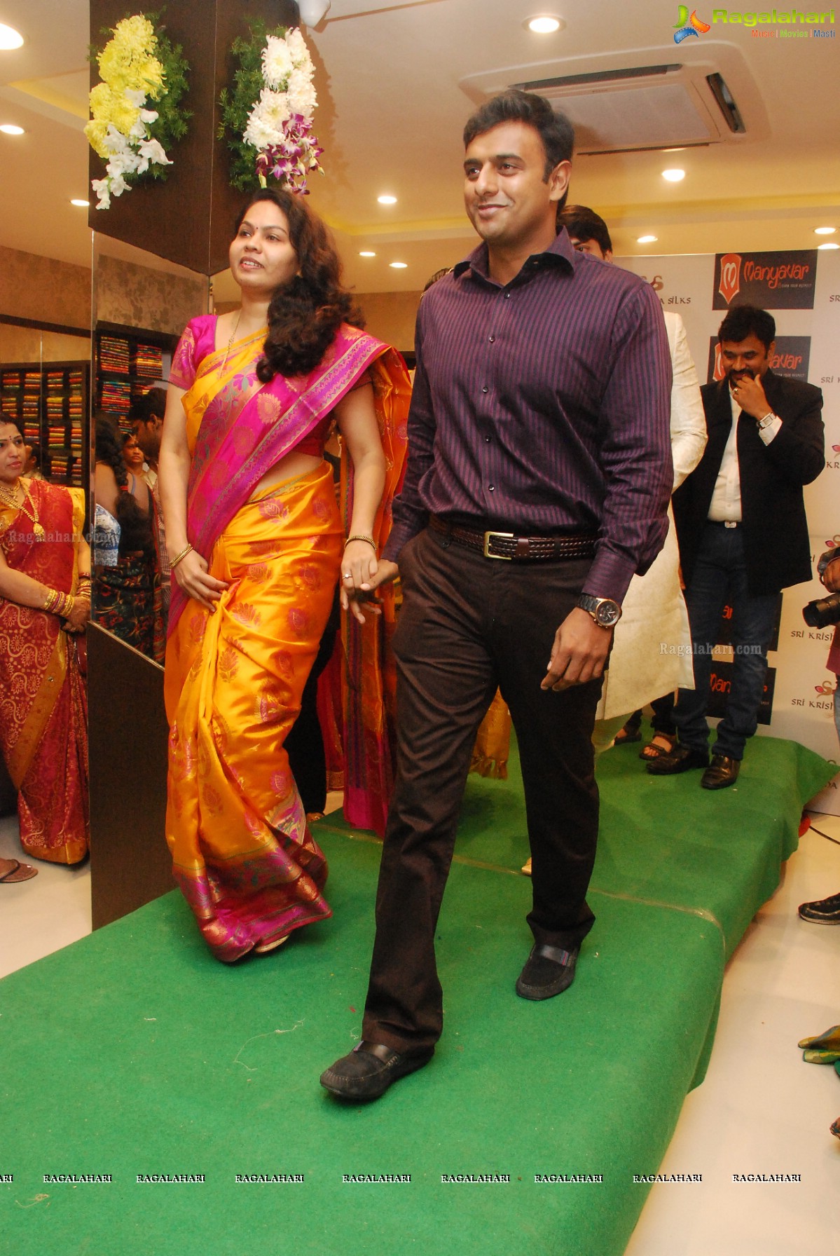 Sri Krishna Silks Launch at Kukatpally, Hyderabad