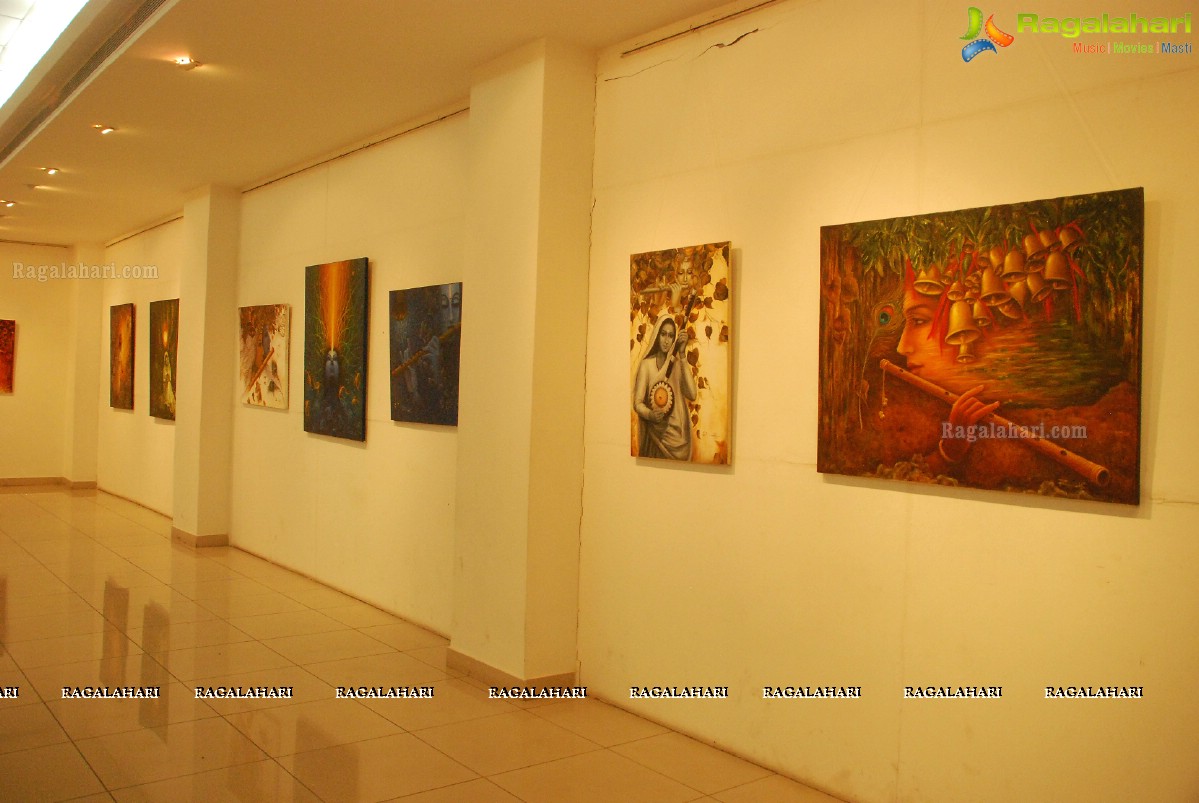 KrishnAnsh - A Solo Painting Exhibition at Chitramayee State Art Gallery, Hyderabad