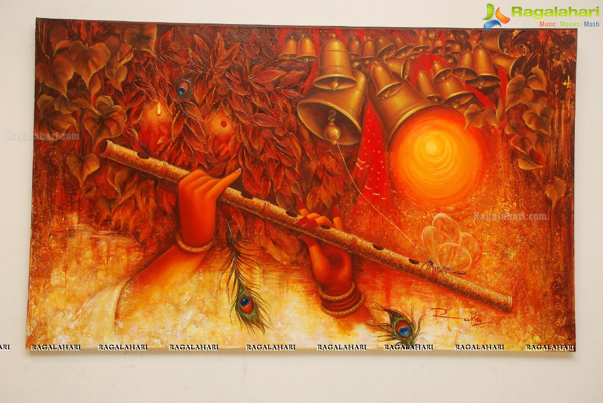 KrishnAnsh - A Solo Painting Exhibition at Chitramayee State Art Gallery, Hyderabad