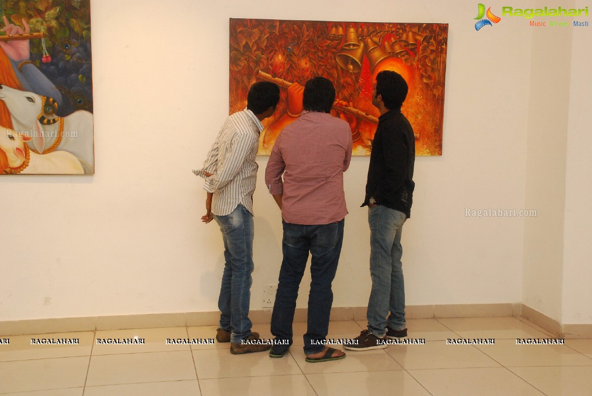 KrishnAnsh - A Solo Painting Exhibition at Chitramayee State Art Gallery, Hyderabad