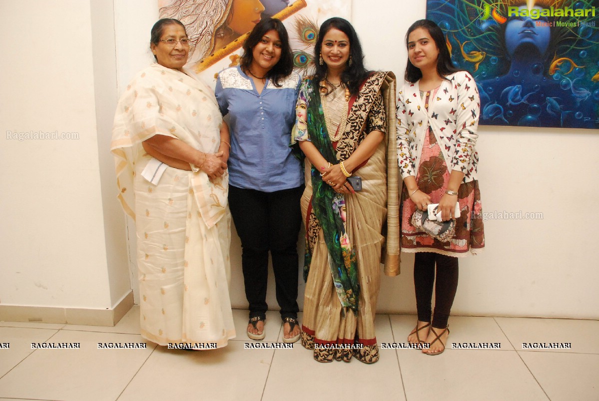 KrishnAnsh - A Solo Painting Exhibition at Chitramayee State Art Gallery, Hyderabad