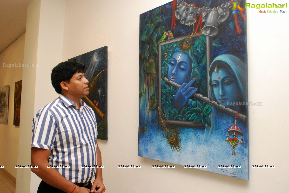 KrishnAnsh - A Solo Painting Exhibition at Chitramayee State Art Gallery, Hyderabad