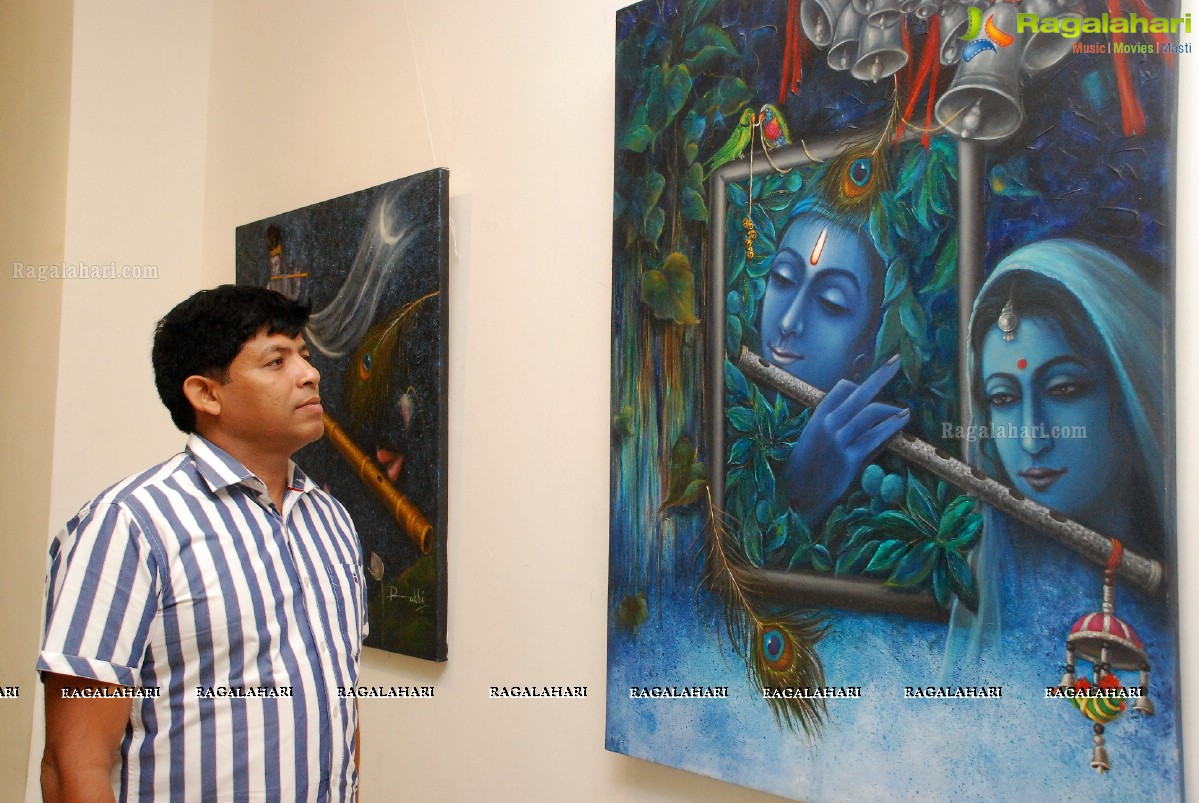 KrishnAnsh - A Solo Painting Exhibition at Chitramayee State Art Gallery, Hyderabad