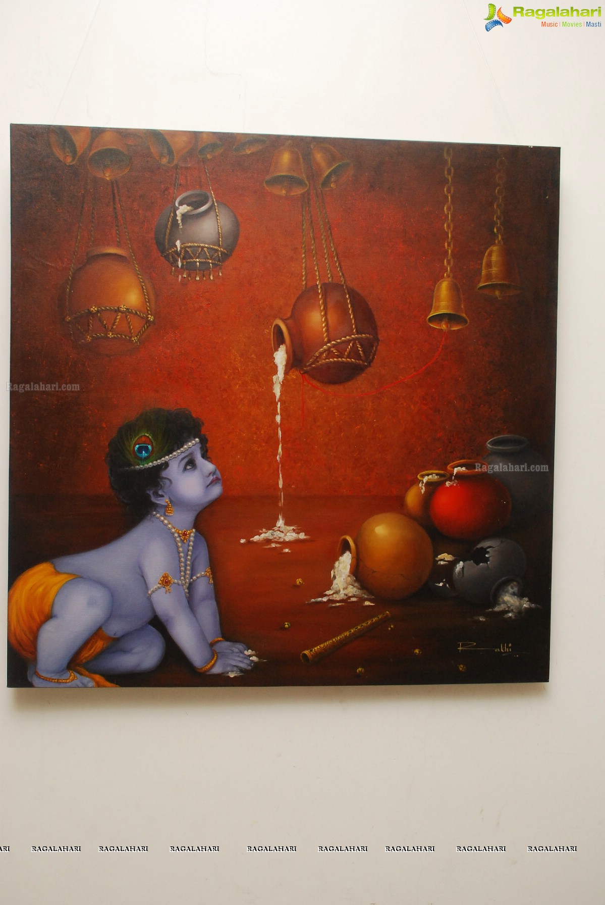 KrishnAnsh - A Solo Painting Exhibition at Chitramayee State Art Gallery, Hyderabad