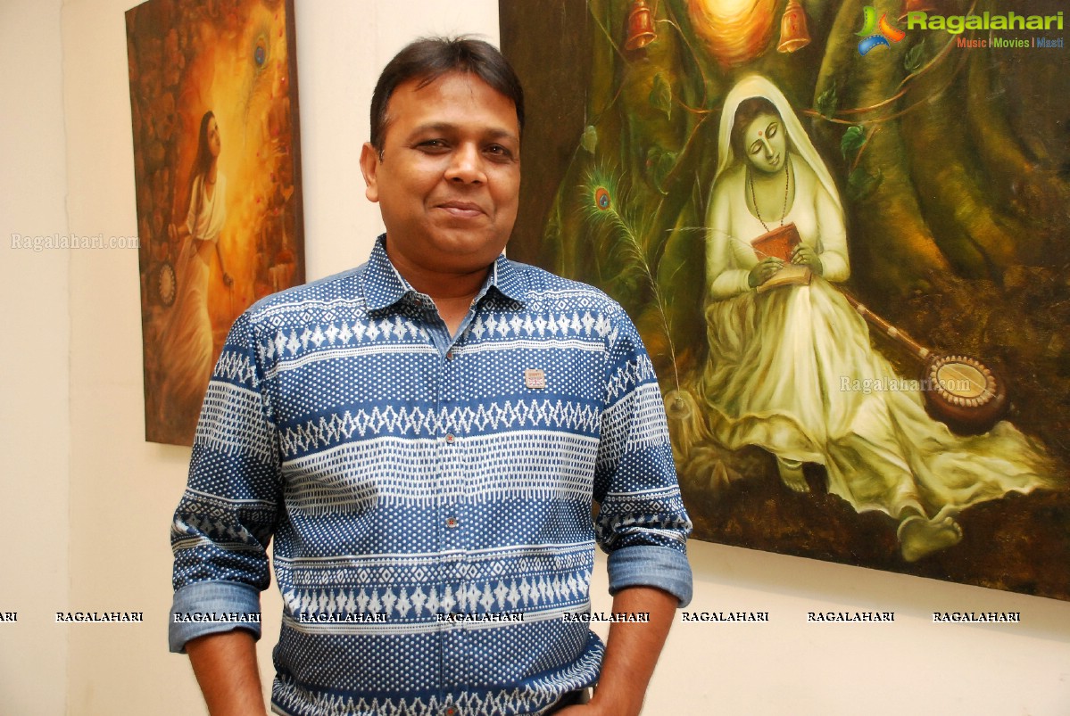 KrishnAnsh - A Solo Painting Exhibition at Chitramayee State Art Gallery, Hyderabad