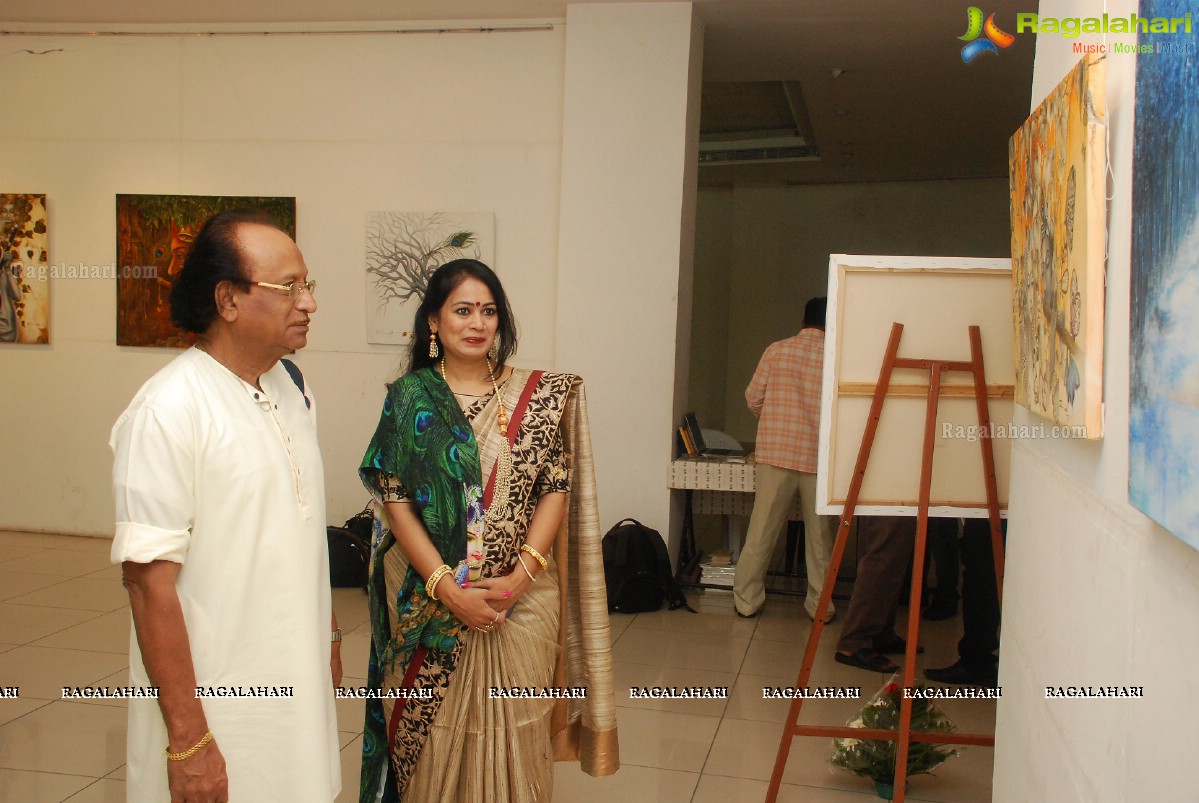 KrishnAnsh - A Solo Painting Exhibition at Chitramayee State Art Gallery, Hyderabad