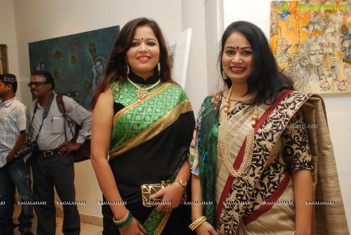 KrishnAnsh - A Solo Painting Exhibition at Chitramayee State Art Gallery, Hyderabad