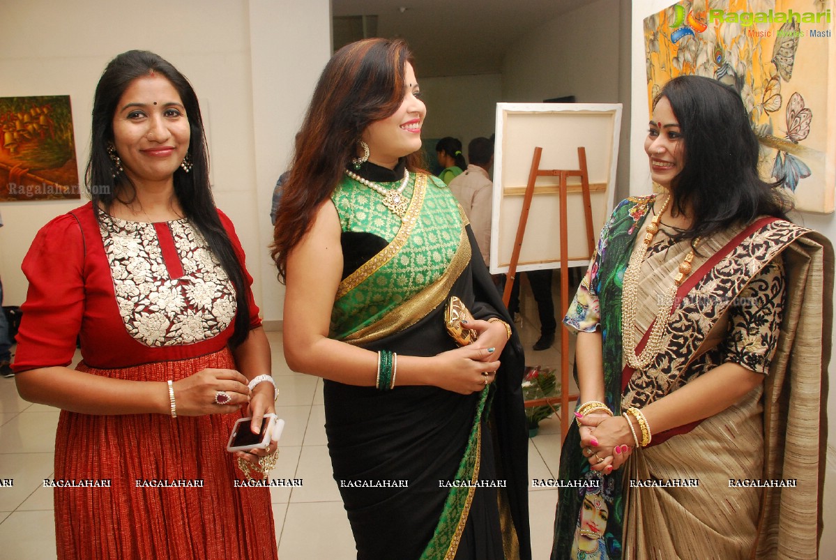 KrishnAnsh - A Solo Painting Exhibition at Chitramayee State Art Gallery, Hyderabad