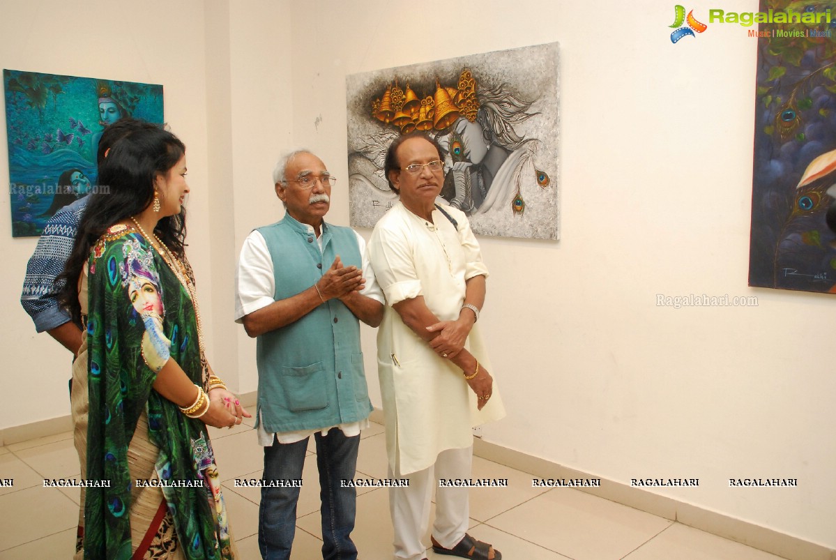 KrishnAnsh - A Solo Painting Exhibition at Chitramayee State Art Gallery, Hyderabad