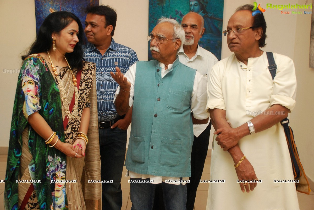 KrishnAnsh - A Solo Painting Exhibition at Chitramayee State Art Gallery, Hyderabad