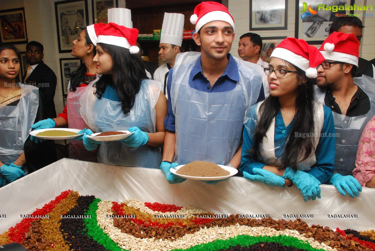 Christmas Cake Mixing Ceremony 2014 at Taj Banjara, Hyderabad