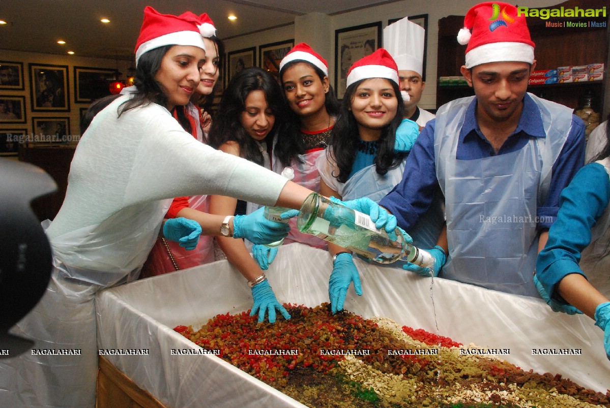 Christmas Cake Mixing Ceremony 2014 at Taj Banjara, Hyderabad