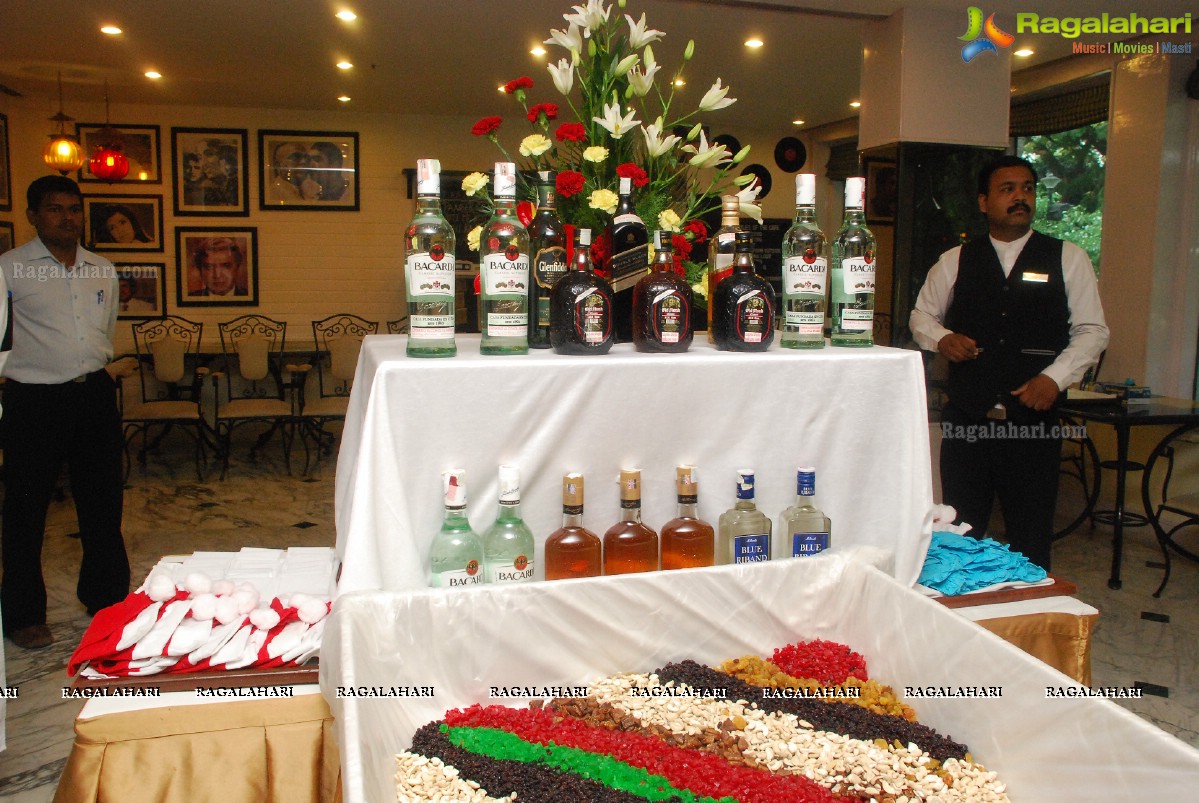 Christmas Cake Mixing Ceremony 2014 at Taj Banjara, Hyderabad