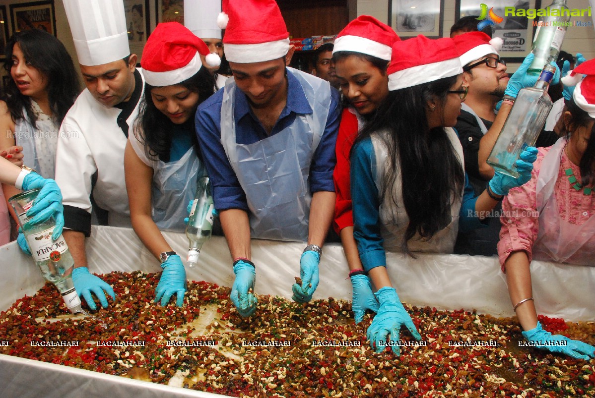 Christmas Cake Mixing Ceremony 2014 at Taj Banjara, Hyderabad