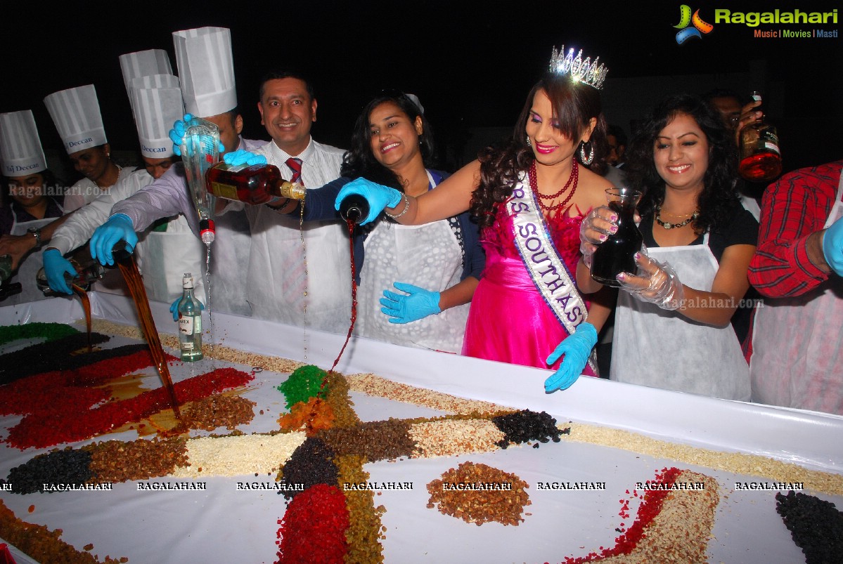 Christmas Cake Mixing Ceremony 2014 at Taj Deccan, Hyderabad