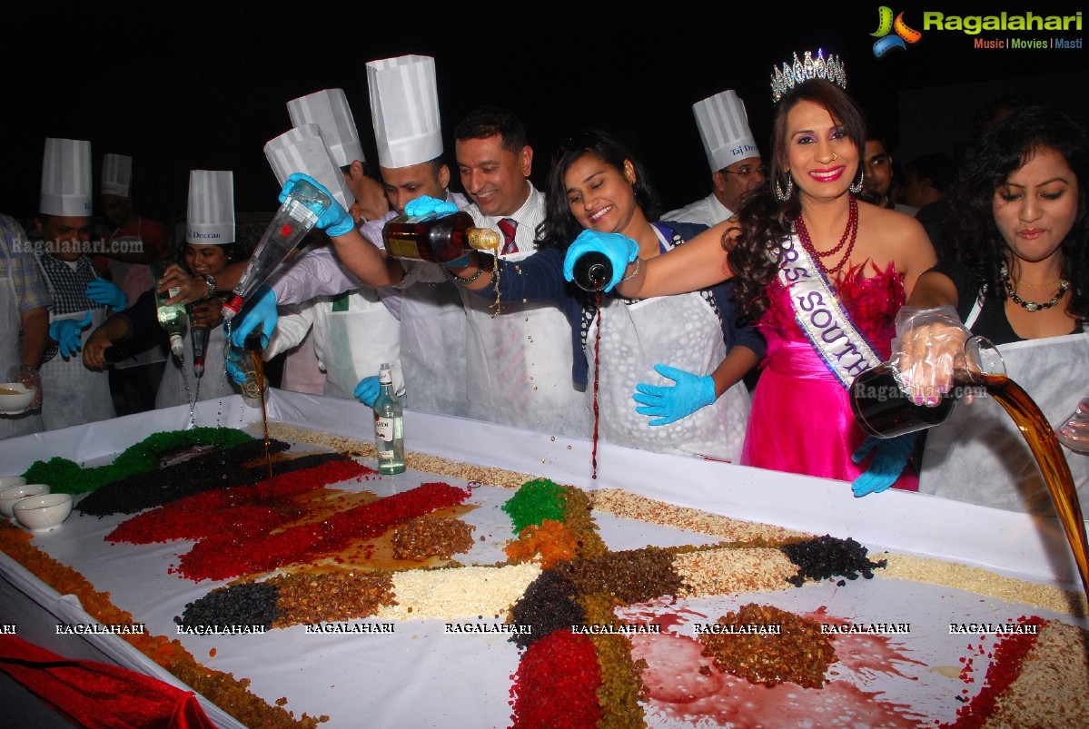 Christmas Cake Mixing Ceremony 2014 at Taj Deccan, Hyderabad
