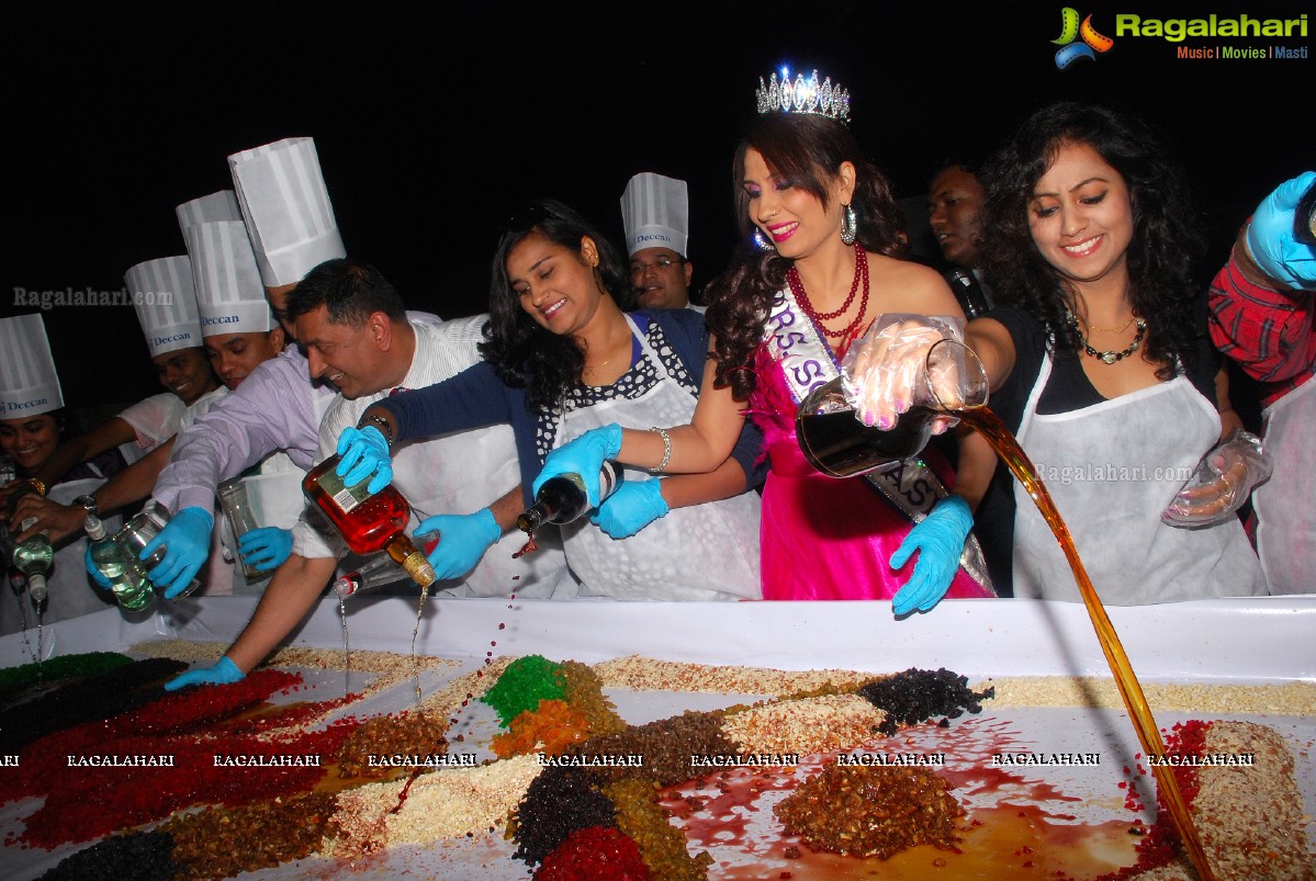 Christmas Cake Mixing Ceremony 2014 at Taj Deccan, Hyderabad