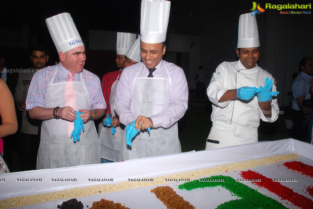 Christmas Cake Mixing Ceremony 2014 at Taj Deccan, Hyderabad