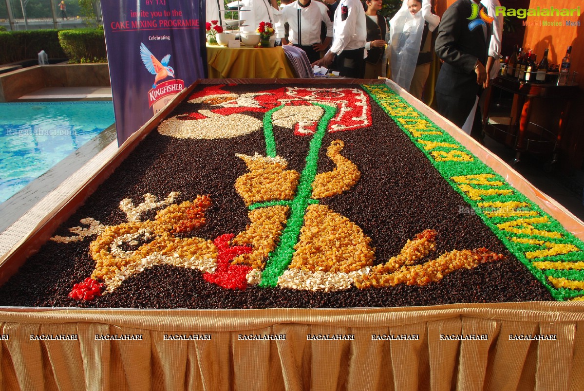 Christmas Cake Mixing Ceremony 2014 at Taj Vivanta, Hyderabad