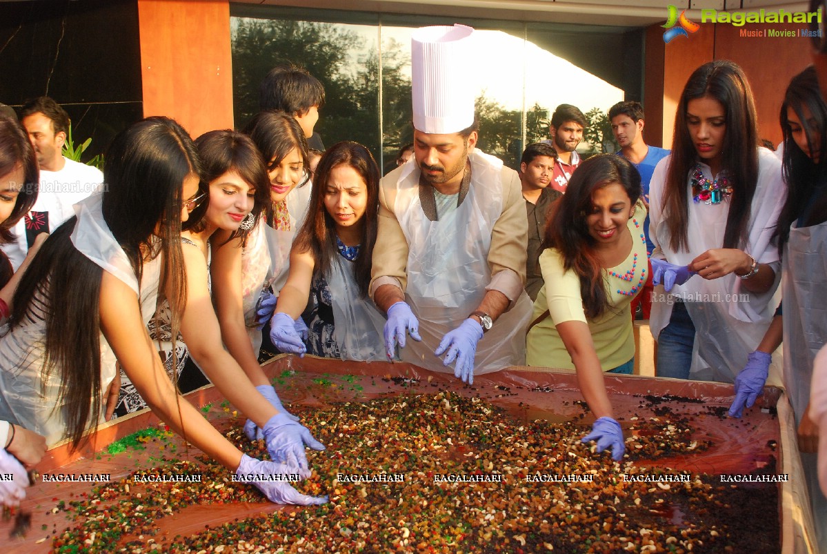 Christmas Cake Mixing Ceremony 2014 at Taj Vivanta, Hyderabad