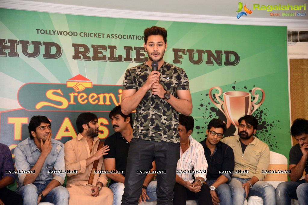 Tollywood Cricket Association Hudhud Relief Fund Press Meet