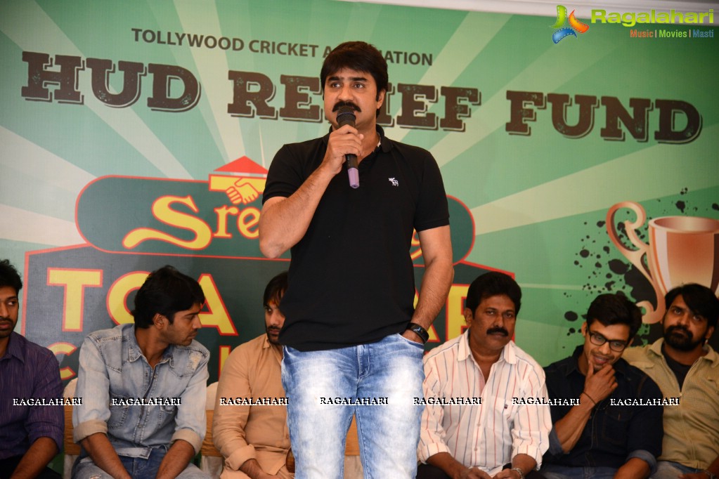 Tollywood Cricket Association Hudhud Relief Fund Press Meet