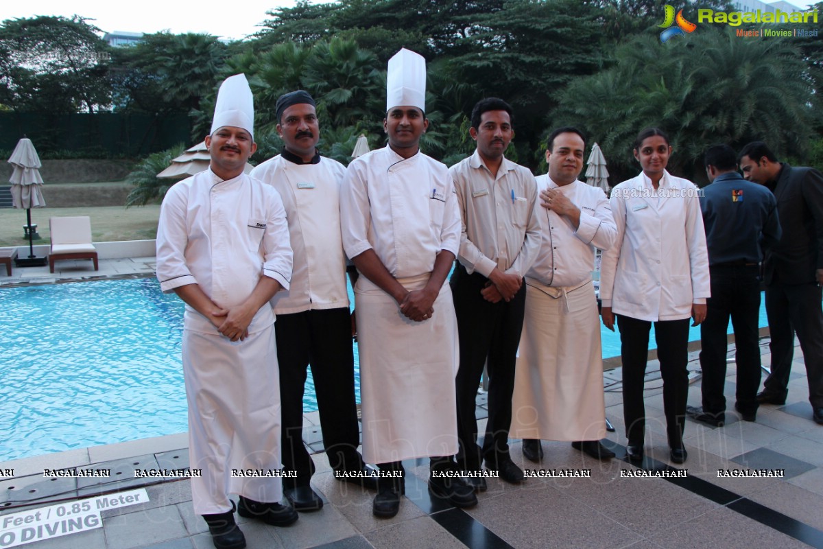 Gautam-Sitara at The Westin Christmas Cake Mixing Ceremony 2014