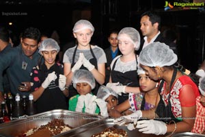 Christmas Cake Mixing