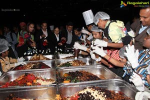 Christmas Cake Mixing