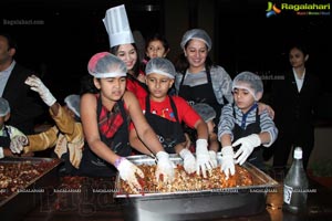 Christmas Cake Mixing