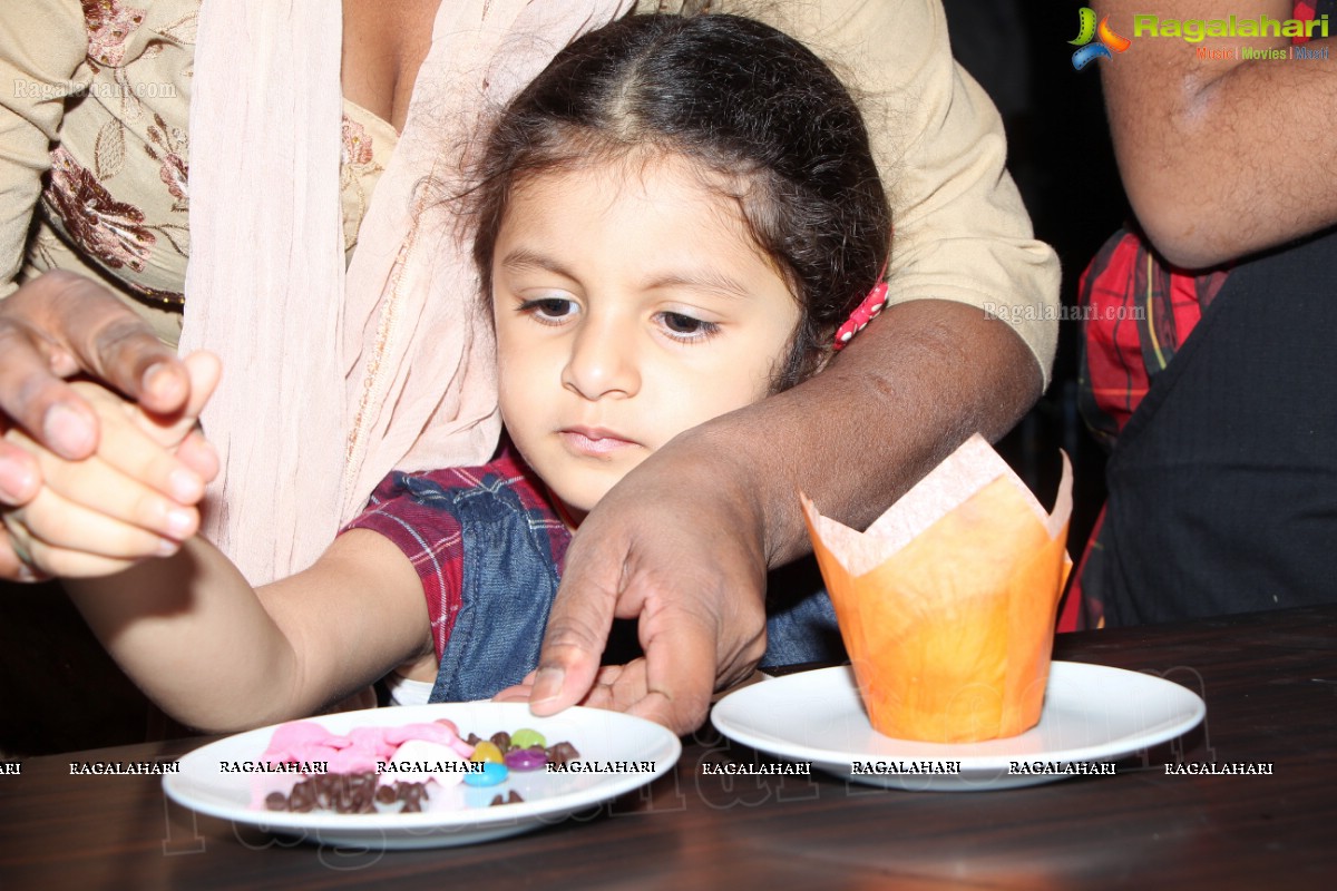 Gautam-Sitara at The Westin Christmas Cake Mixing Ceremony 2014