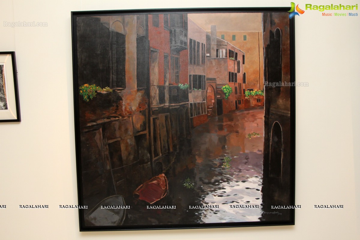 Venice in Hyderabad by Surya Prakash at Kalakriti Art Gallery