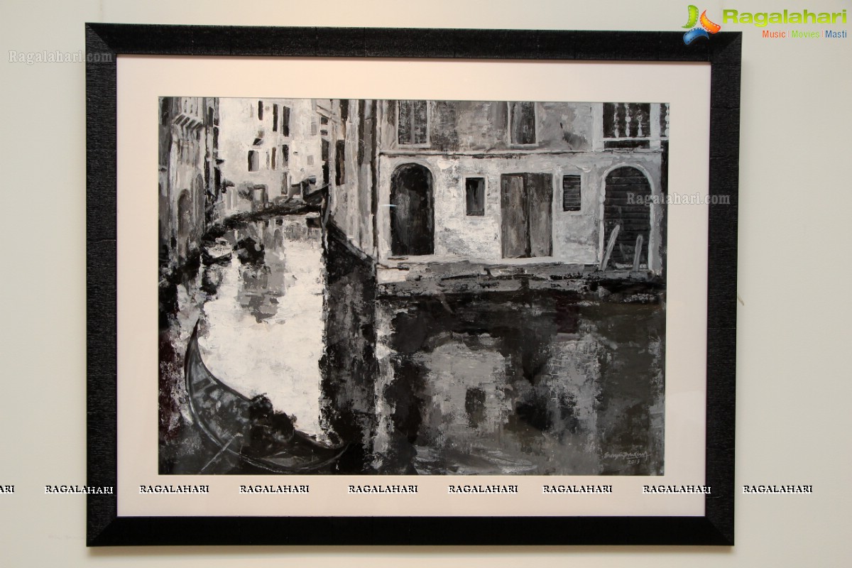 Venice in Hyderabad by Surya Prakash at Kalakriti Art Gallery