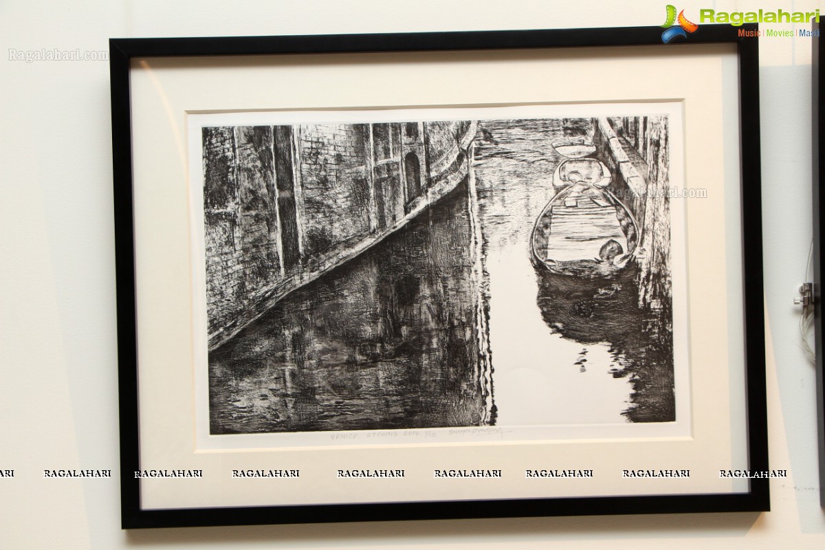 Venice in Hyderabad by Surya Prakash at Kalakriti Art Gallery