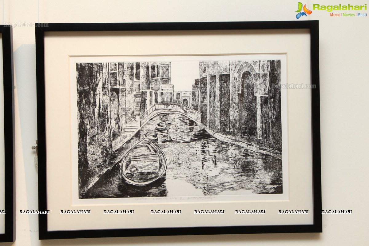 Venice in Hyderabad by Surya Prakash at Kalakriti Art Gallery