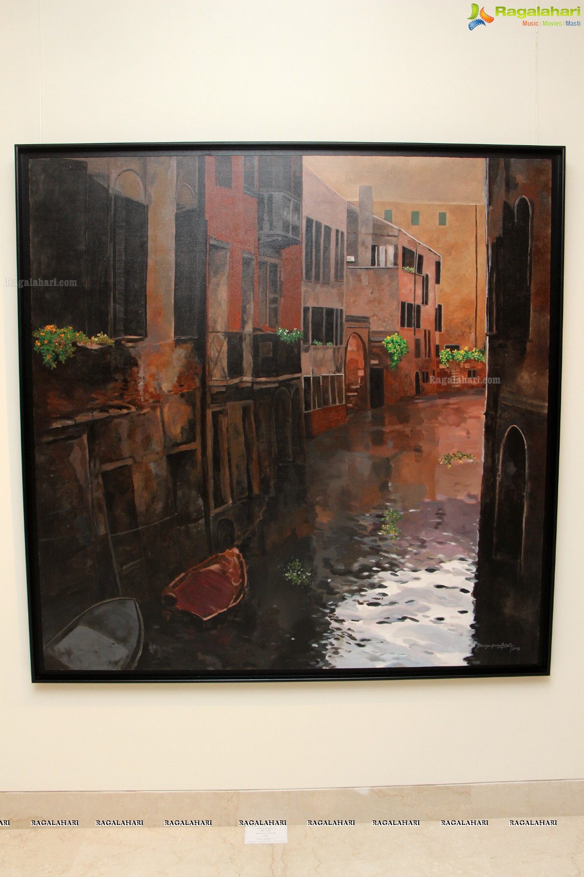 Venice in Hyderabad by Surya Prakash at Kalakriti Art Gallery