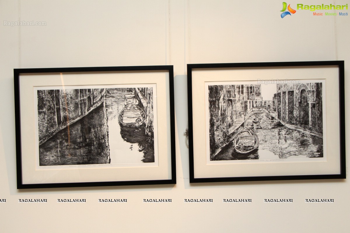 Venice in Hyderabad by Surya Prakash at Kalakriti Art Gallery