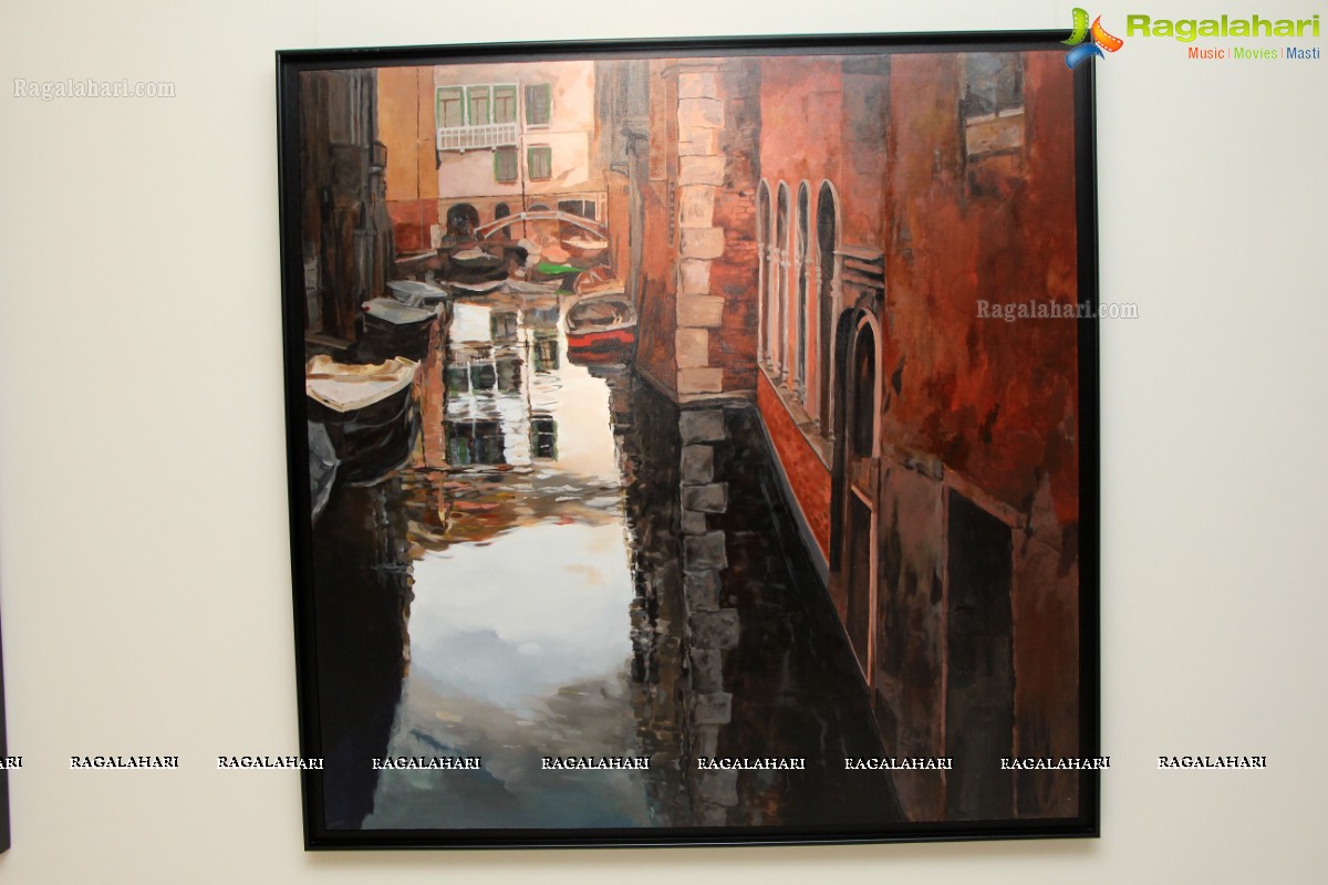 Venice in Hyderabad by Surya Prakash at Kalakriti Art Gallery