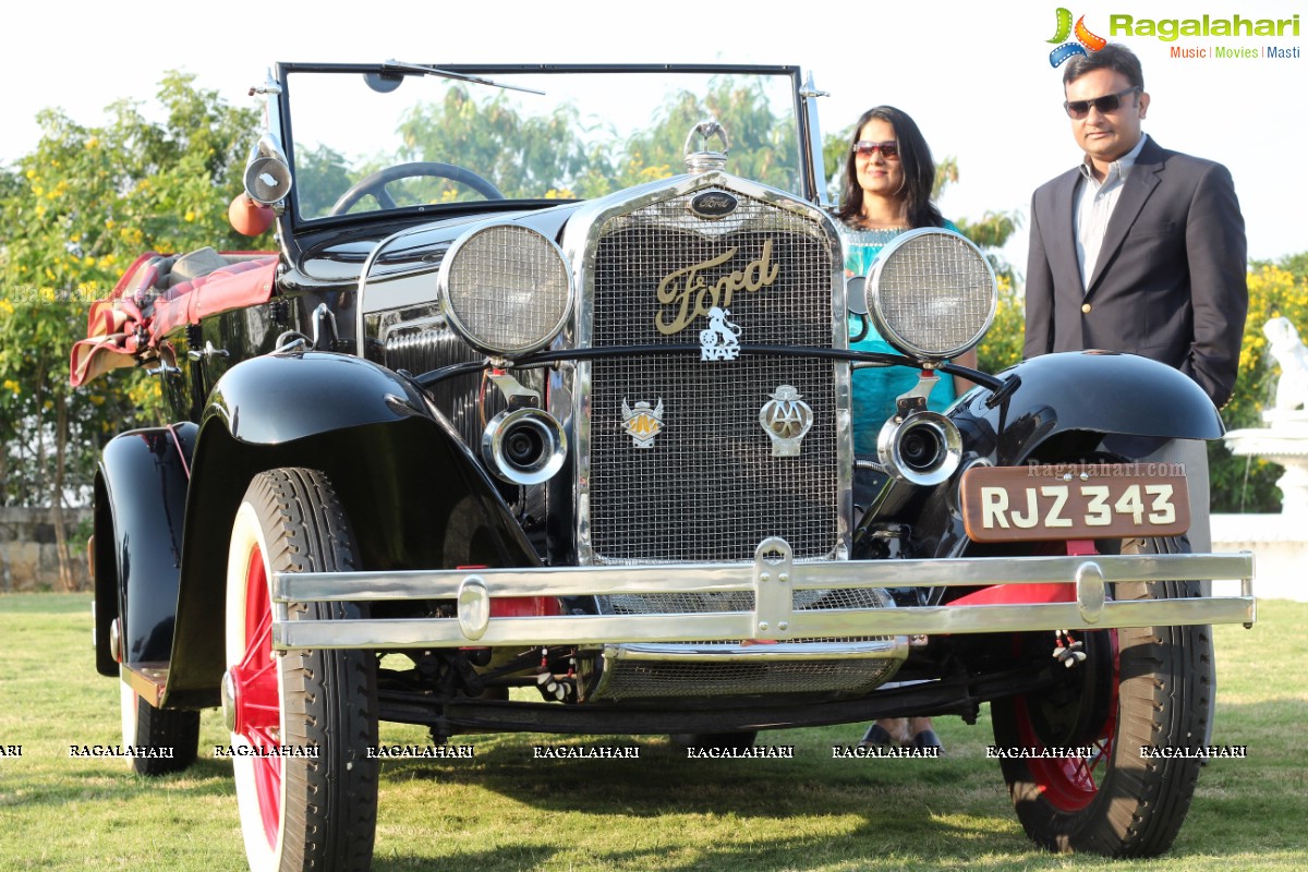 Vintage Cars Show at Taj Falaknuma Palace, Hyderabad (Nov. 2014)