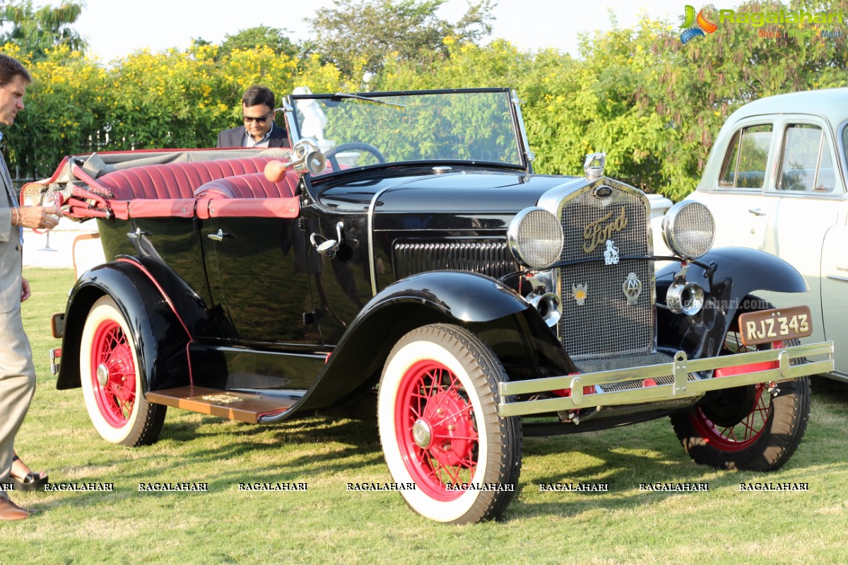 Vintage Cars Show at Taj Falaknuma Palace, Hyderabad (Nov. 2014)