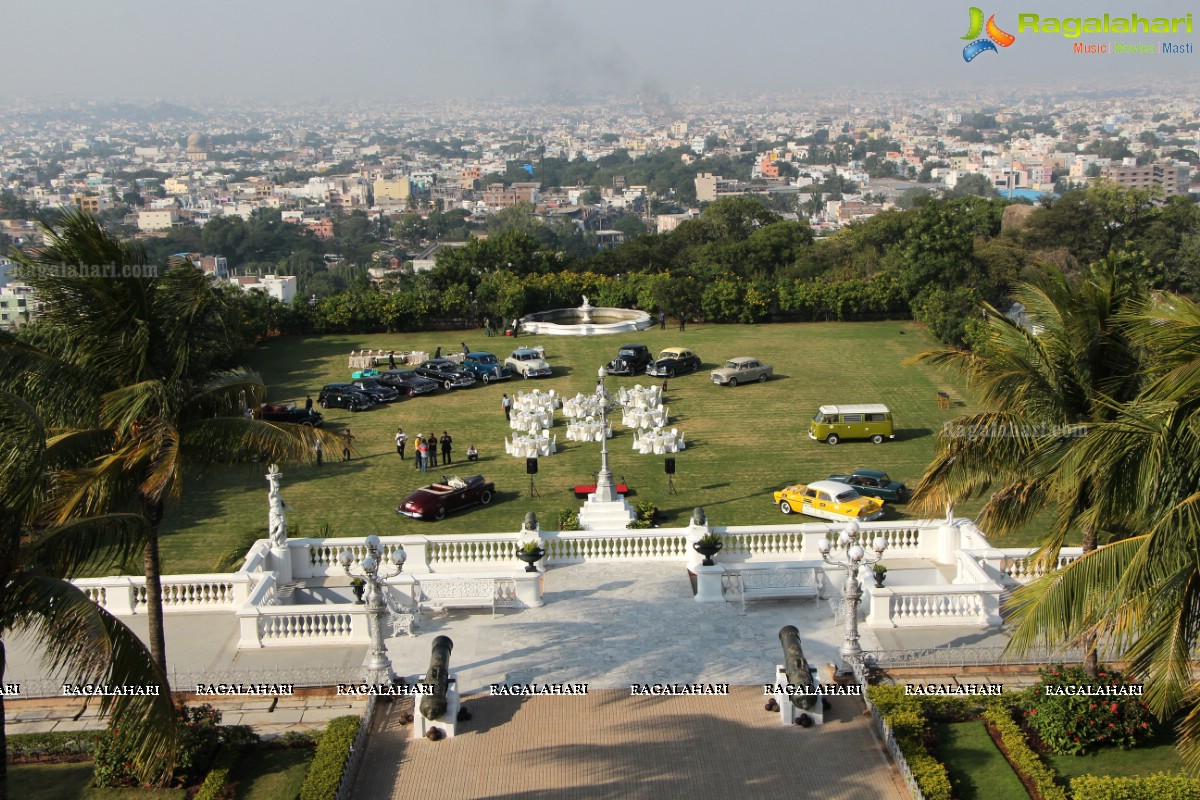 Vintage Cars Show at Taj Falaknuma Palace, Hyderabad (Nov. 2014)